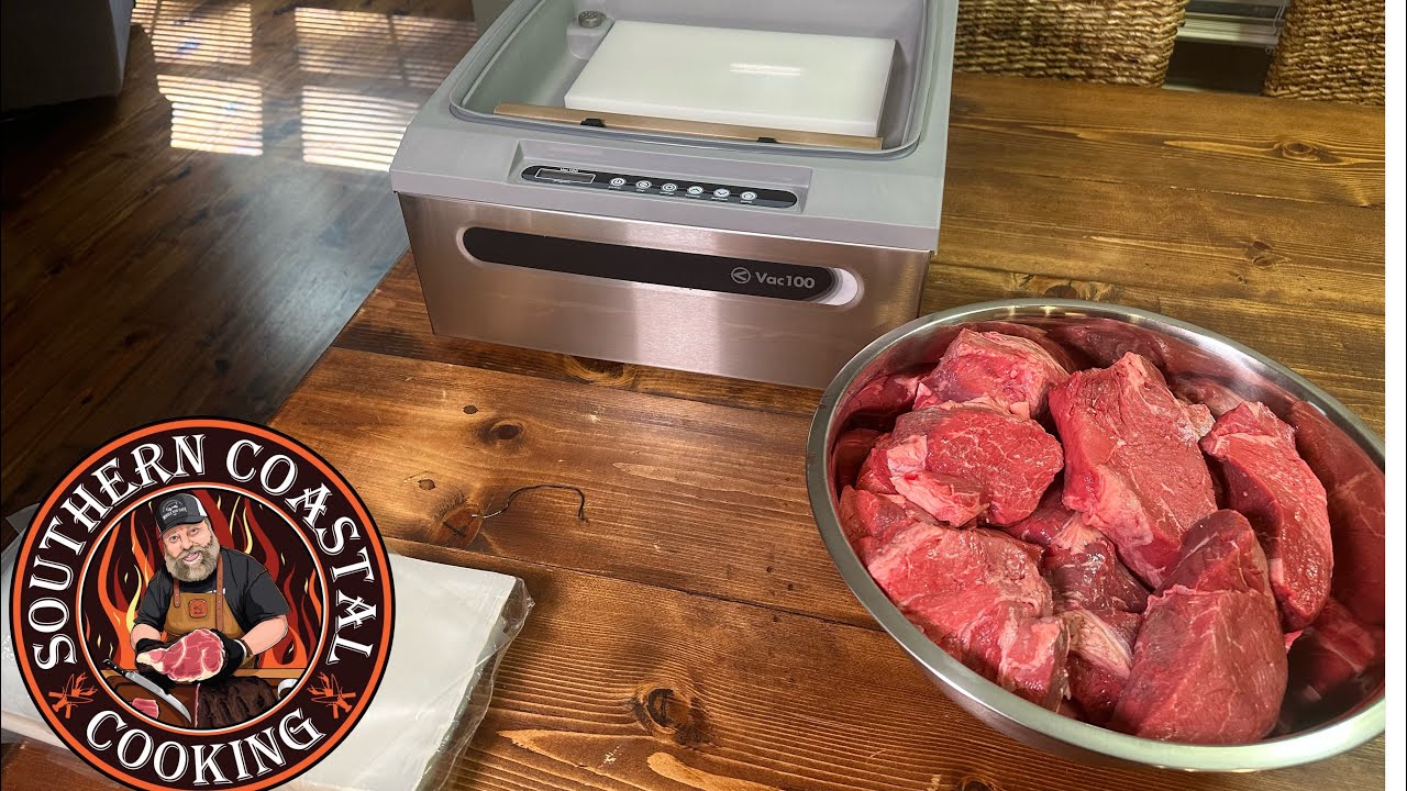 JVR Vac100 Chamber Vacuum Sealer First Use