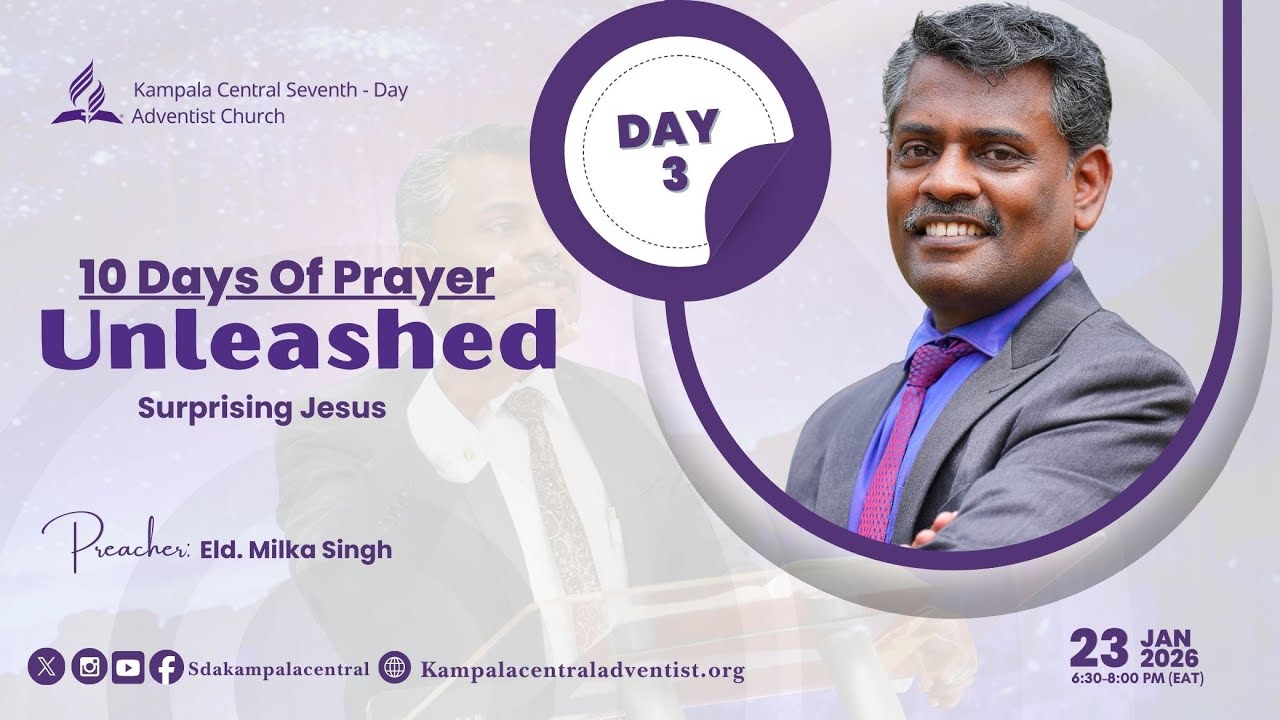 🔴Live: Ten Days of Prayer | Day 3 - Surprising Jesus | Eld. Milka Singh | 23rd Jan 2026