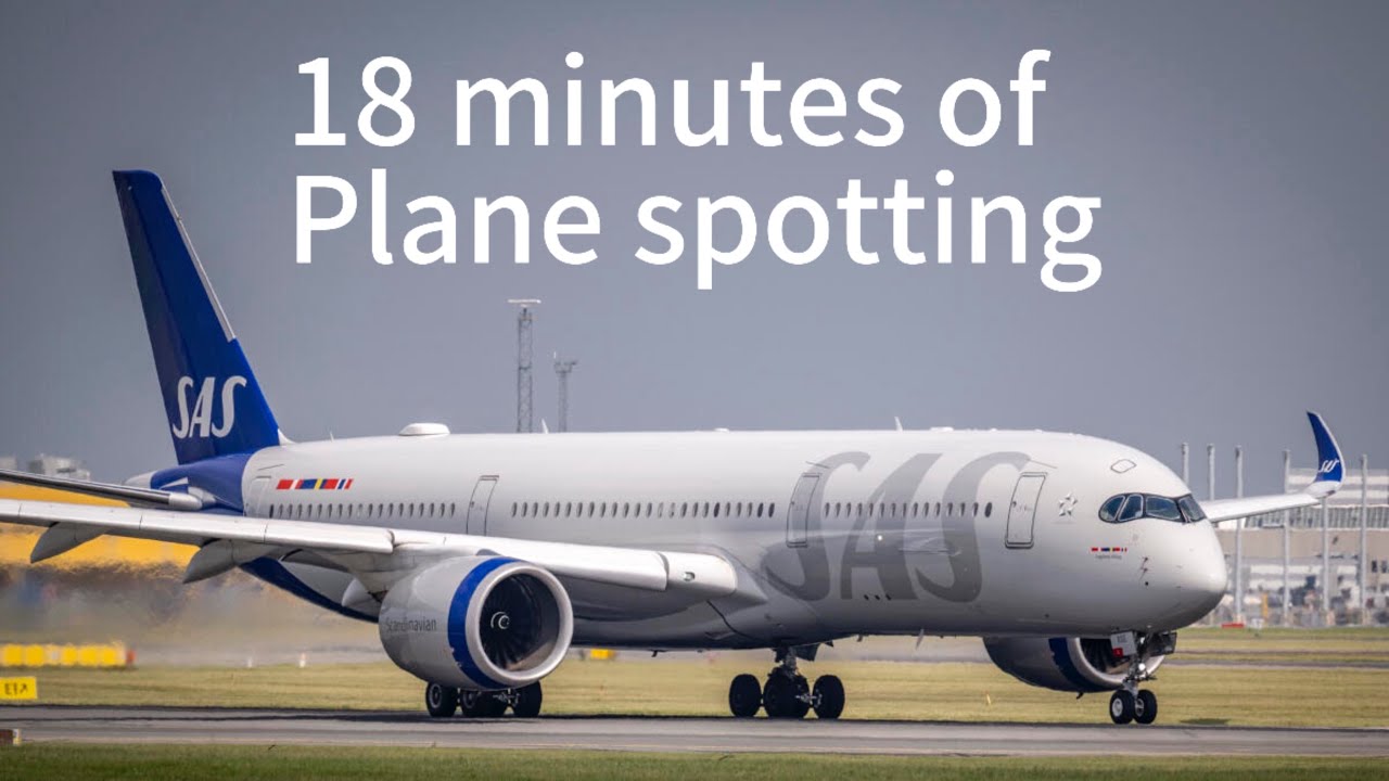 Plane spotting at CPH airport Flyvergrillen /2025/ OllieJ