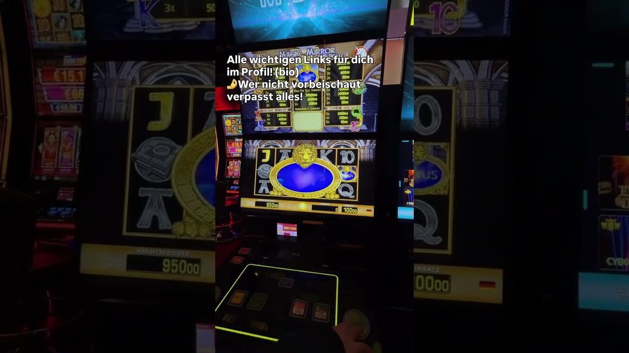 MERKUR SLOTS 100&pound; FREESPINS MAGIC MIRROR 2026 landbased Casino Kazino Kasino Spielbank Spielothek