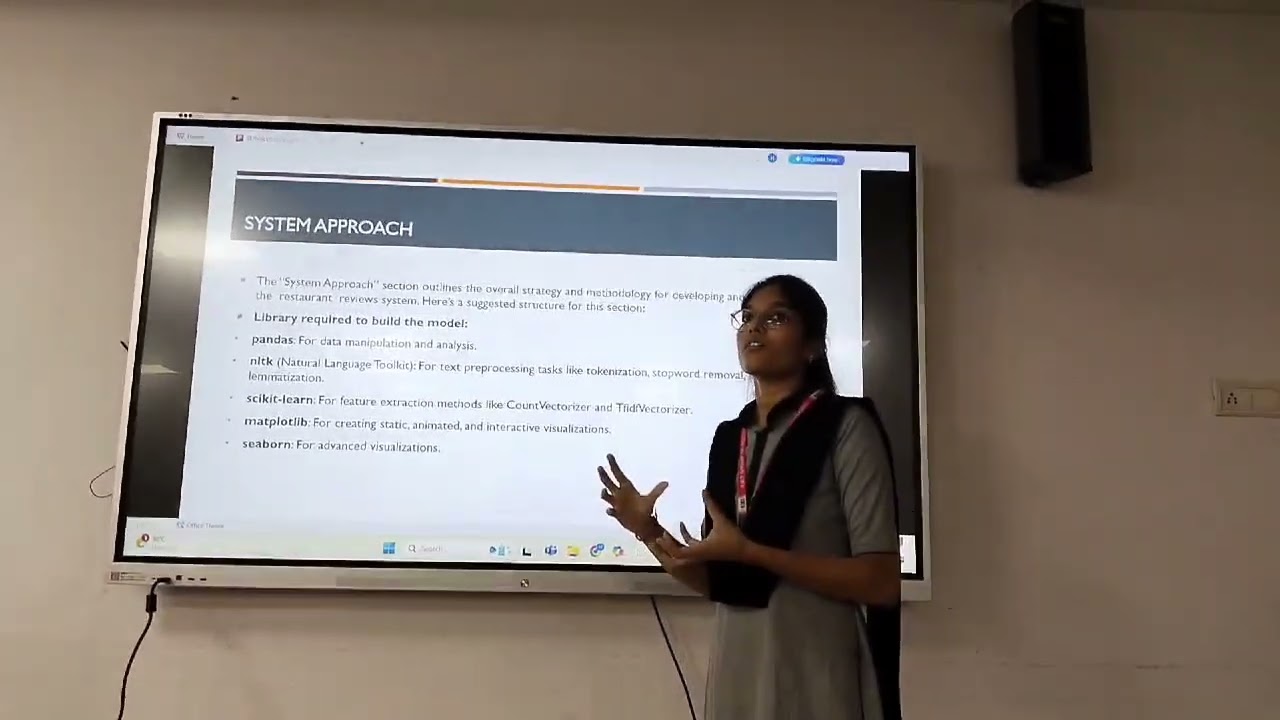 9 Dec 2024 | Presentation on Summer Internship | Sentiment Analysis | Deepika Siriki | Kw 3rd CSM