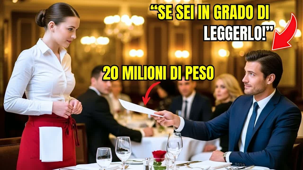 Ti Darò 1 Milione Se Sai Leggere Questa Lettera, Disse Il Milionario    La Sua Risposta Gelò Tut