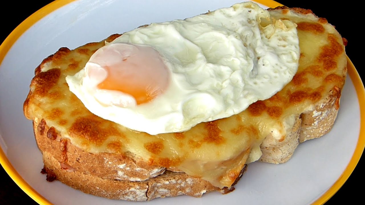 Sandwich Croque Madame 👈 Sandwiches con HUEVO 🍳