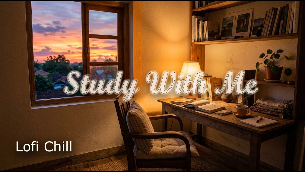 Study With Me – Relaxing Healing Music for Focus, Deep Concentration, Stress Relief 🎧📚🌿