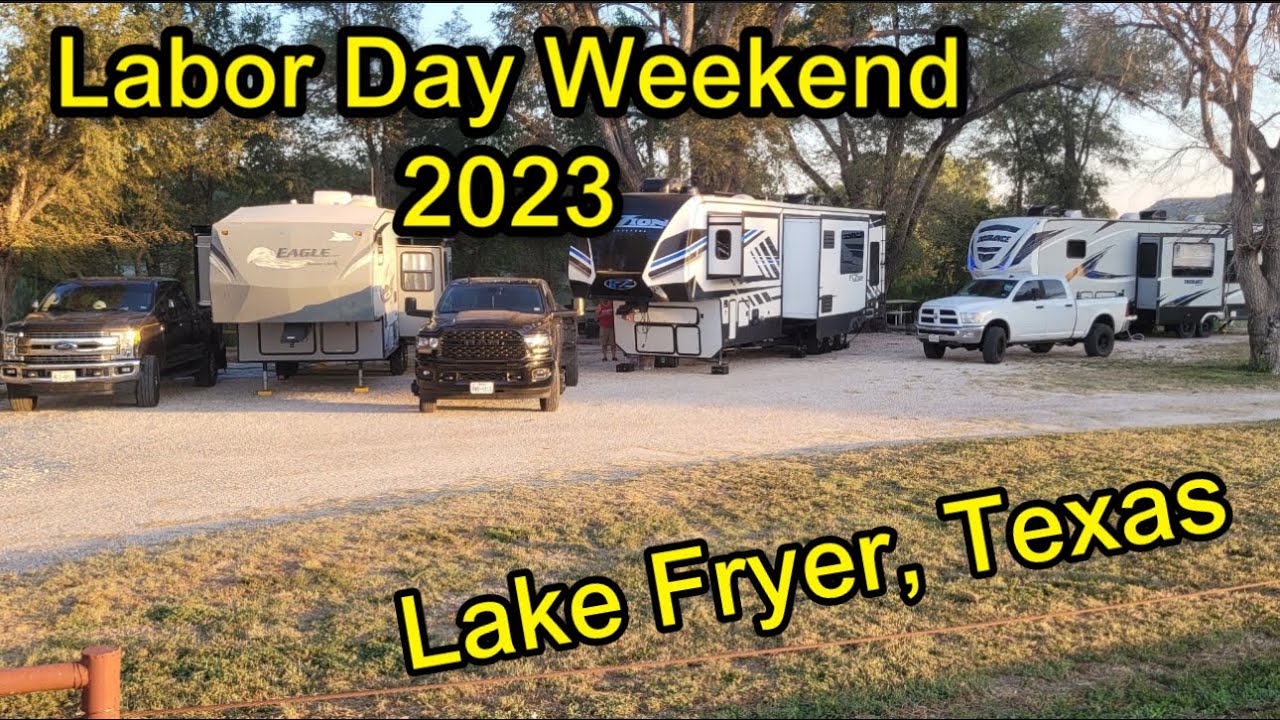 Lake Fryer, Texas Labor day 2023