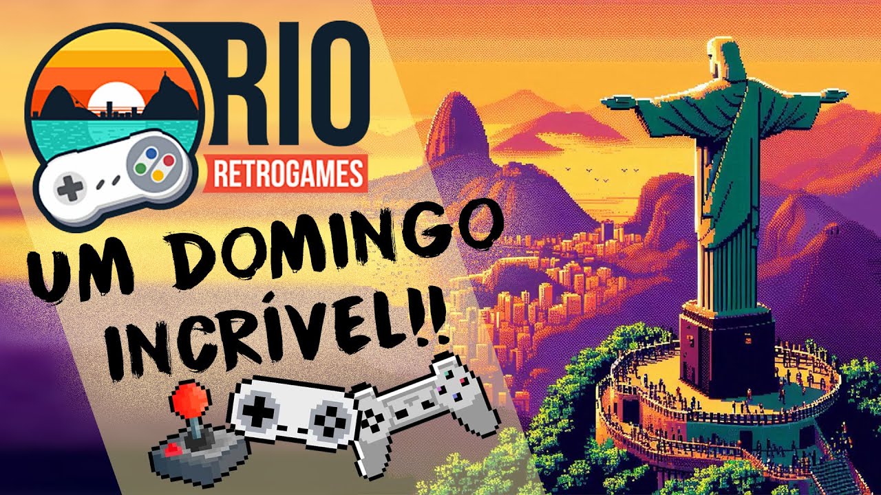 Rio Retrogames 2024 - O maior evento retrogamer do RJ #retrogames #retrogamer