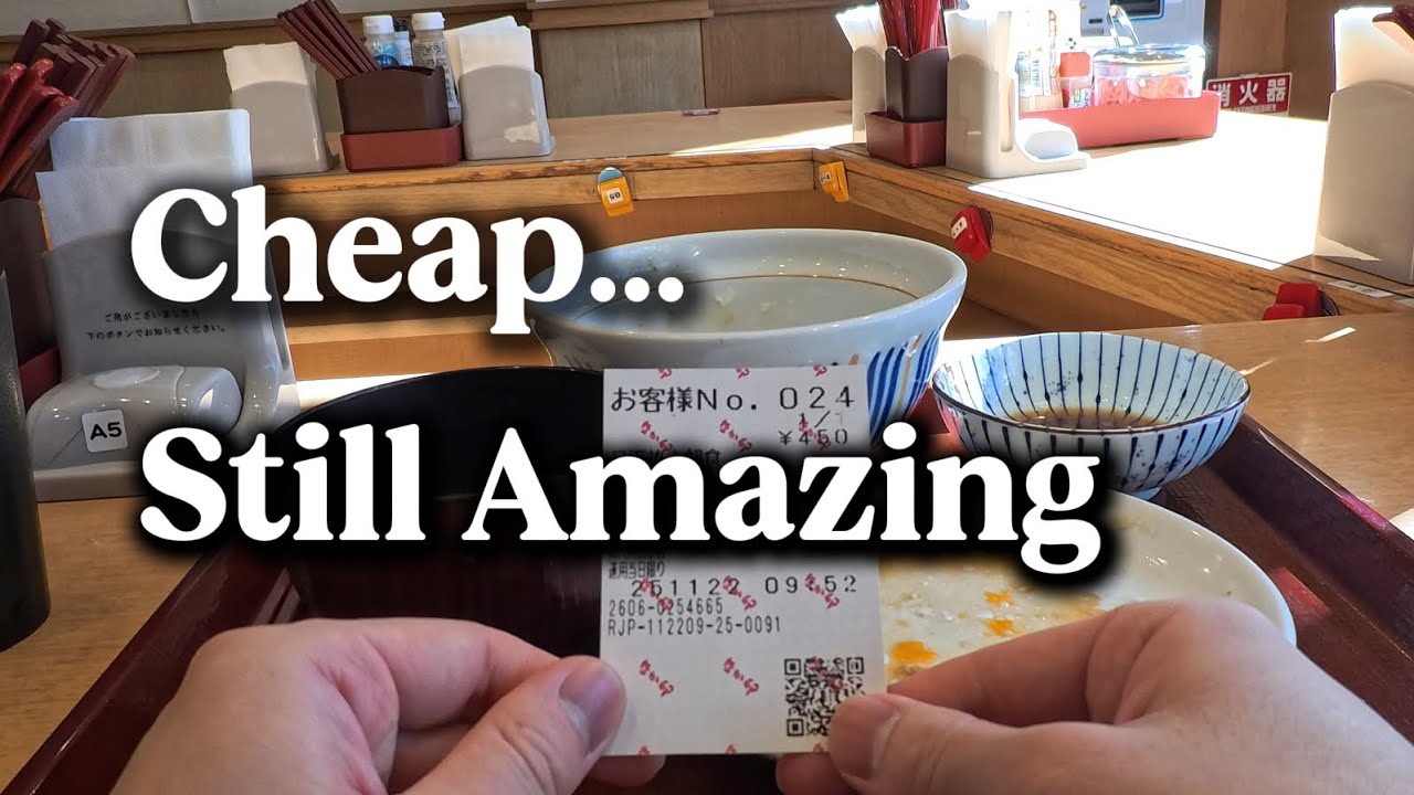 The Cheapest Breakfast of Japanese Salarymen