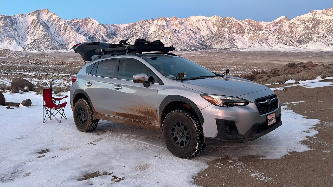 A weekend road trip to Mammoth lakes. Camping and snowboarding.