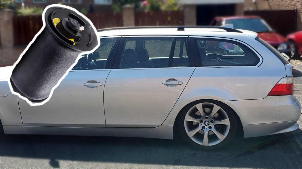 Замена подушки пневмоподвески BMW E61