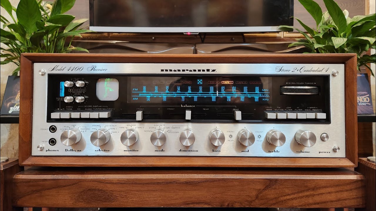 Amply marantz 4400 quá khủng nặng 30kg công xuất 690w trị nhiều loa cứng đầu lh 0866,111,933