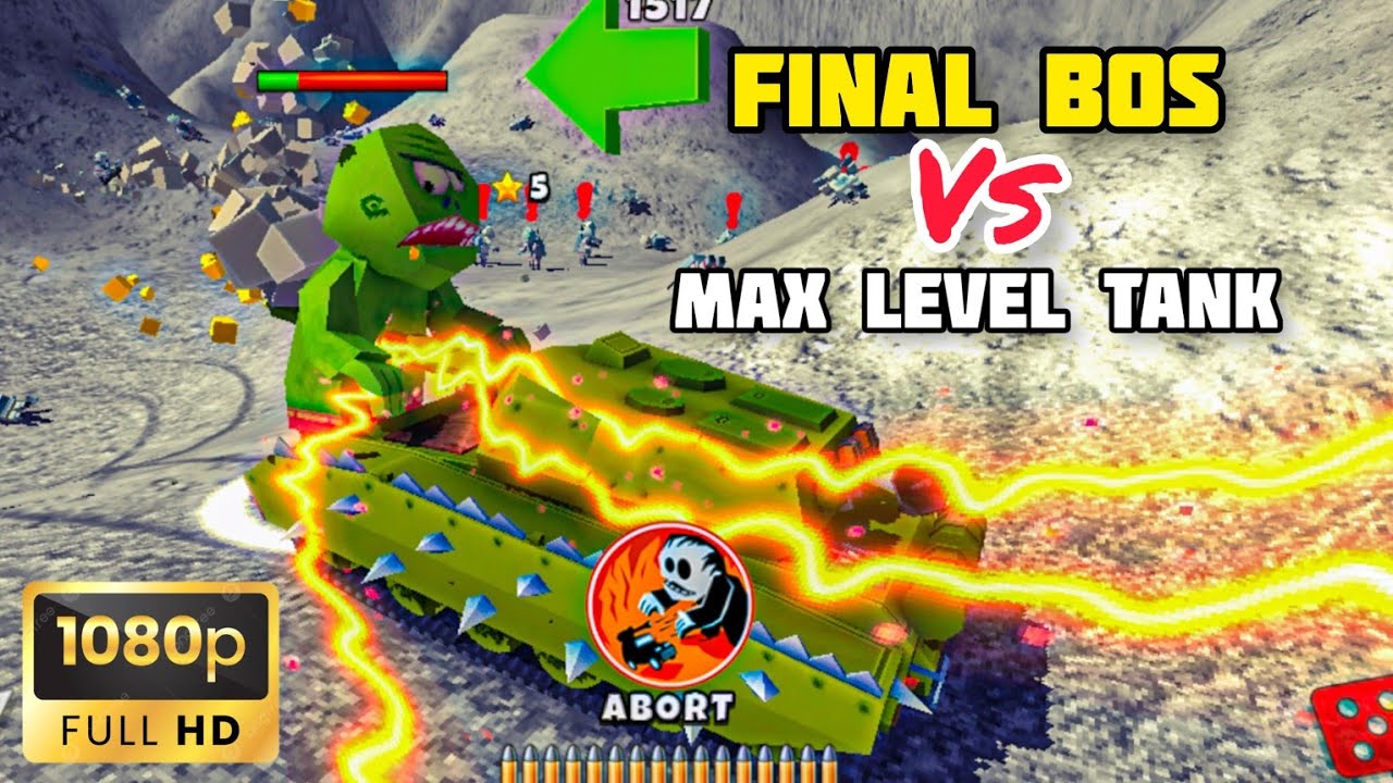 MAX LEVEL TANK VERSUS FINAL BOS OF THE MOON | ZOMBIE SAFARI