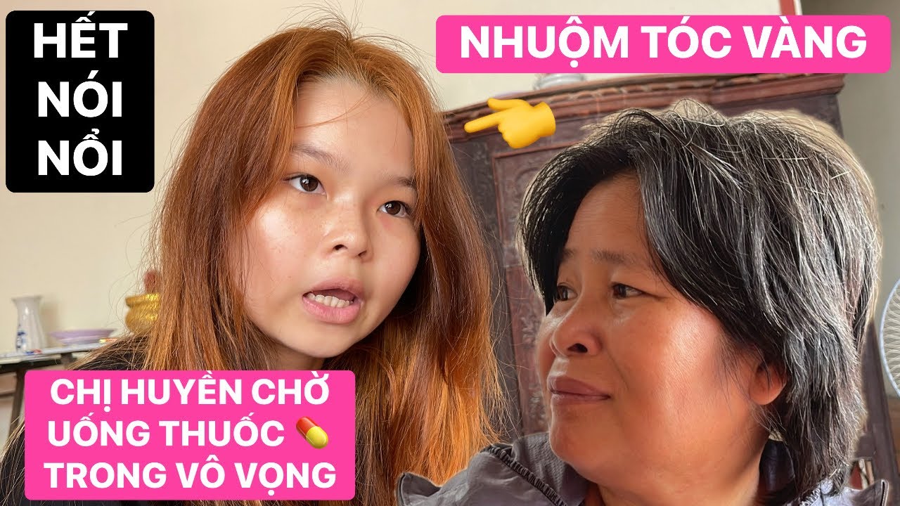 Sốc thật sự! Chị Huyền chờ thuốc trong vô vọng, Bé Trân xuất hiện với mái tóc vàng ai cũng ngỡ ngàng