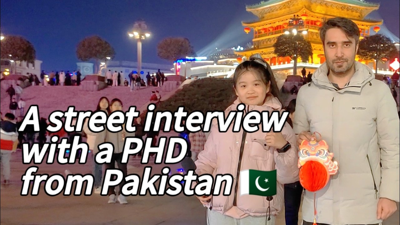 An 11-year-old girl interviews travels from all over the world