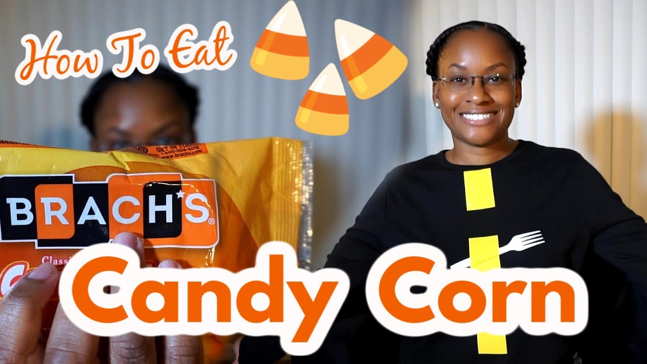 How To Eat CANDY CORN! [Halloween Tutorial]