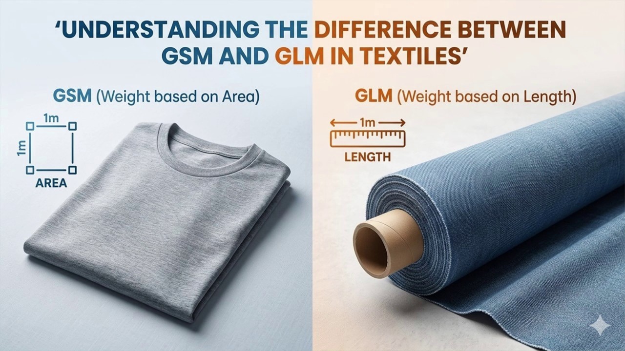 GSM vs GLM क्या है? 🧵 | Textile में Difference, Formula और Uses Explained 📊