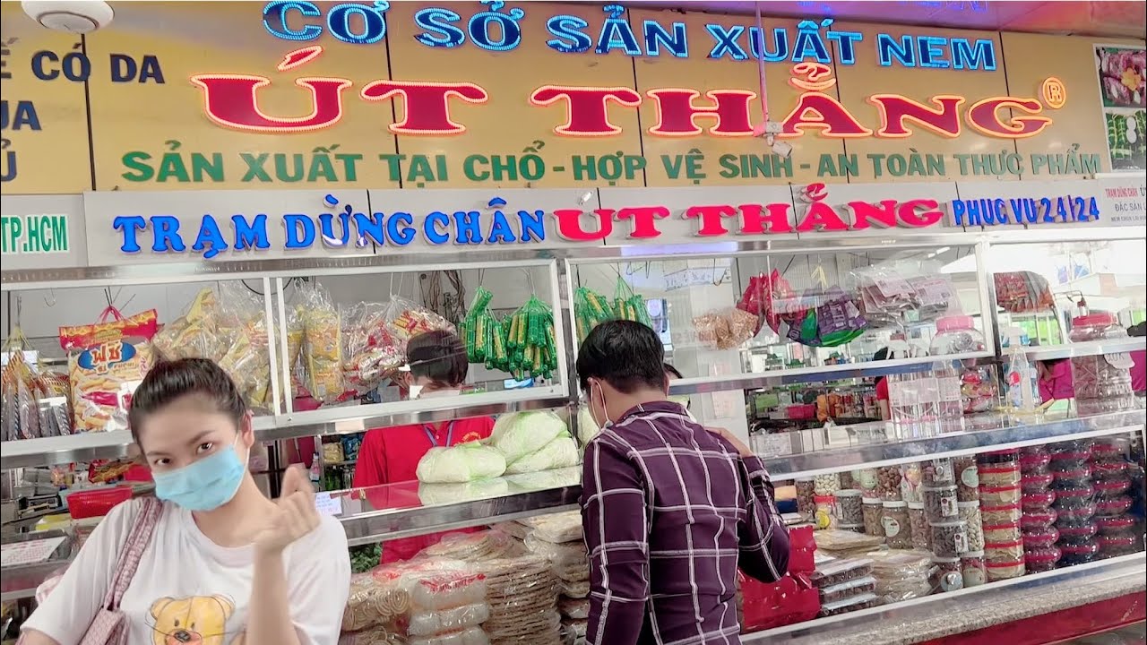 Ngon quá trời reviu nem Lai Vung mãi đỉnh ở trạm dừng chân Út Thẳng bán toàn đồ ăn ngon rẻ Đồng Tháp