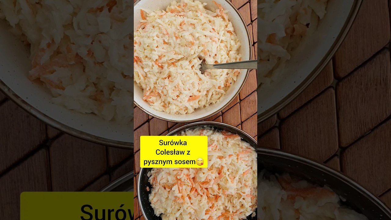 Sur&oacute;wka Colesław. Najlepsza #sur&oacute;wka #colesław #obiad #jedzenie