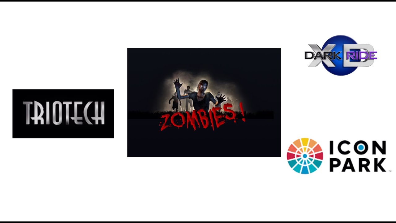 Zombies - XD Dark Ride - Triotech - Icon Park Orlando - 44000 Points (Full Experience) 🧟‍♂️