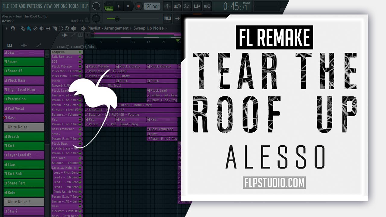 Alesso - Tear The Roof Up (FL Studio Remake)