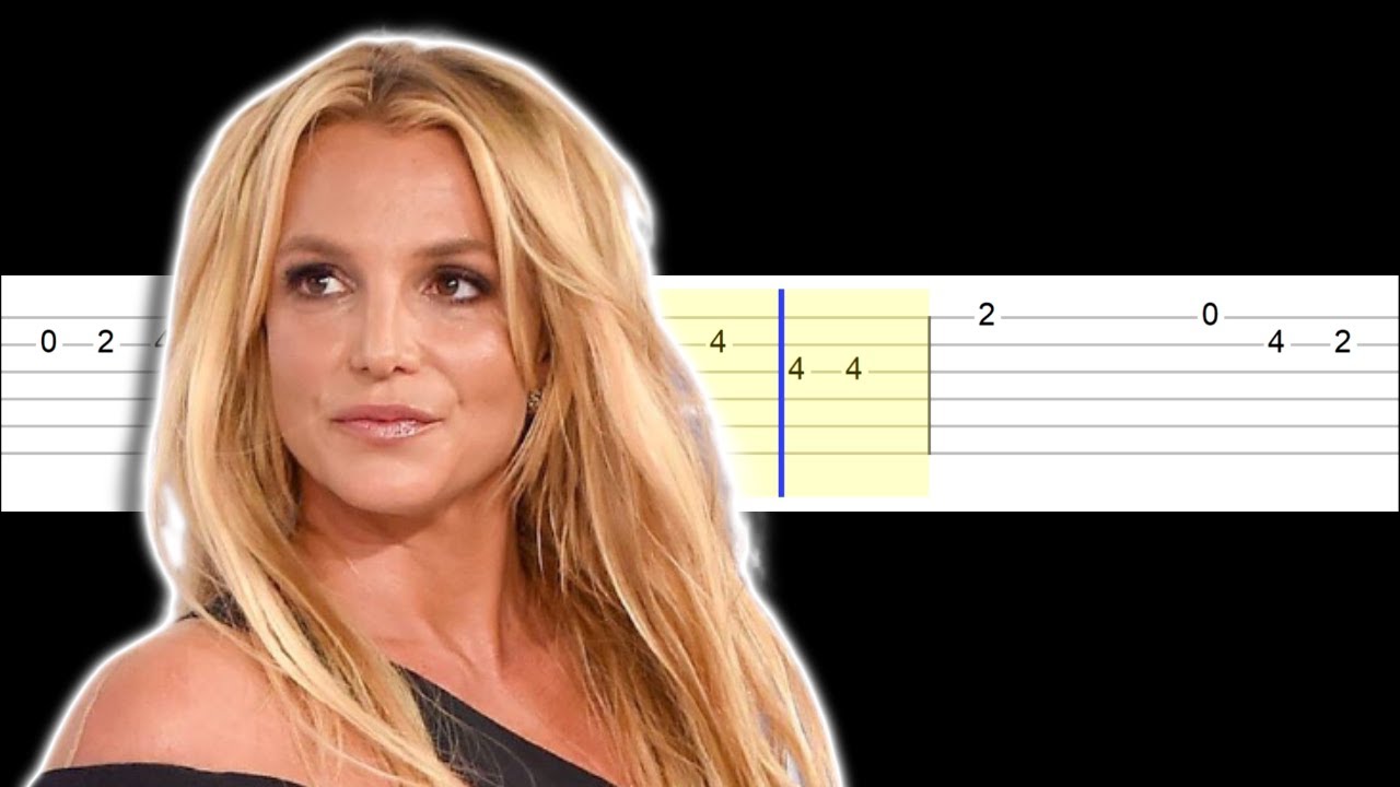 Britney Spears - Toxic (Easy Guitar Tabs Tutorial)