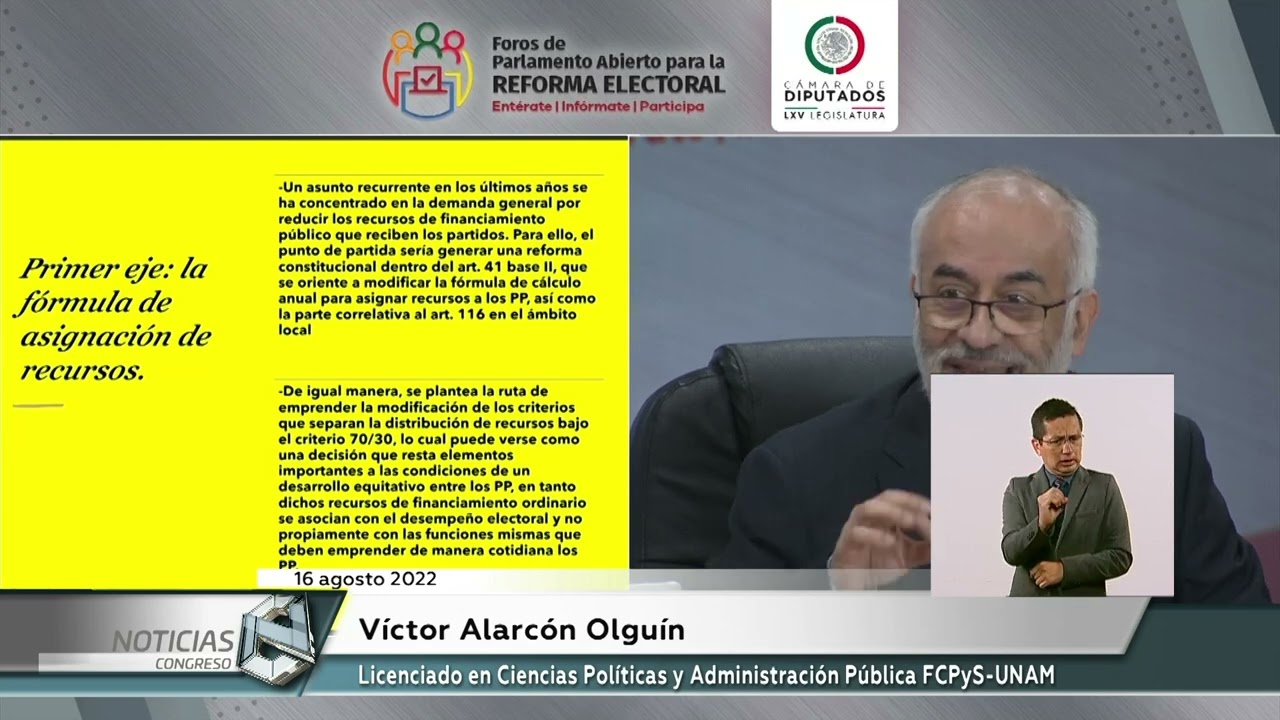 Analizan financiamiento de partidos políticos