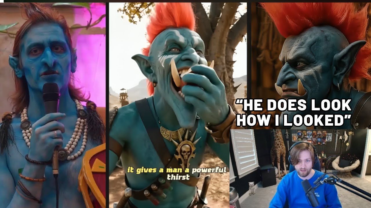 Sodapoppin комментирует, почему тролли — лучшая раса в WoW.
