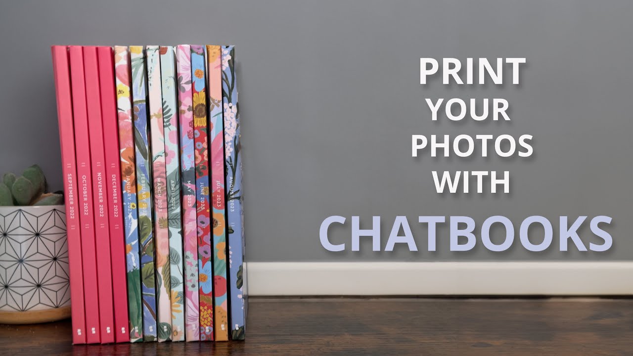 ЛУЧШИЙ способ печати фотографий | Chatbooks Monthbooks