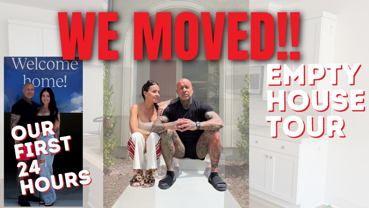Empty House Tour 2025 |  New Build Move-In, Downsizing & Midlife Adventure Begins