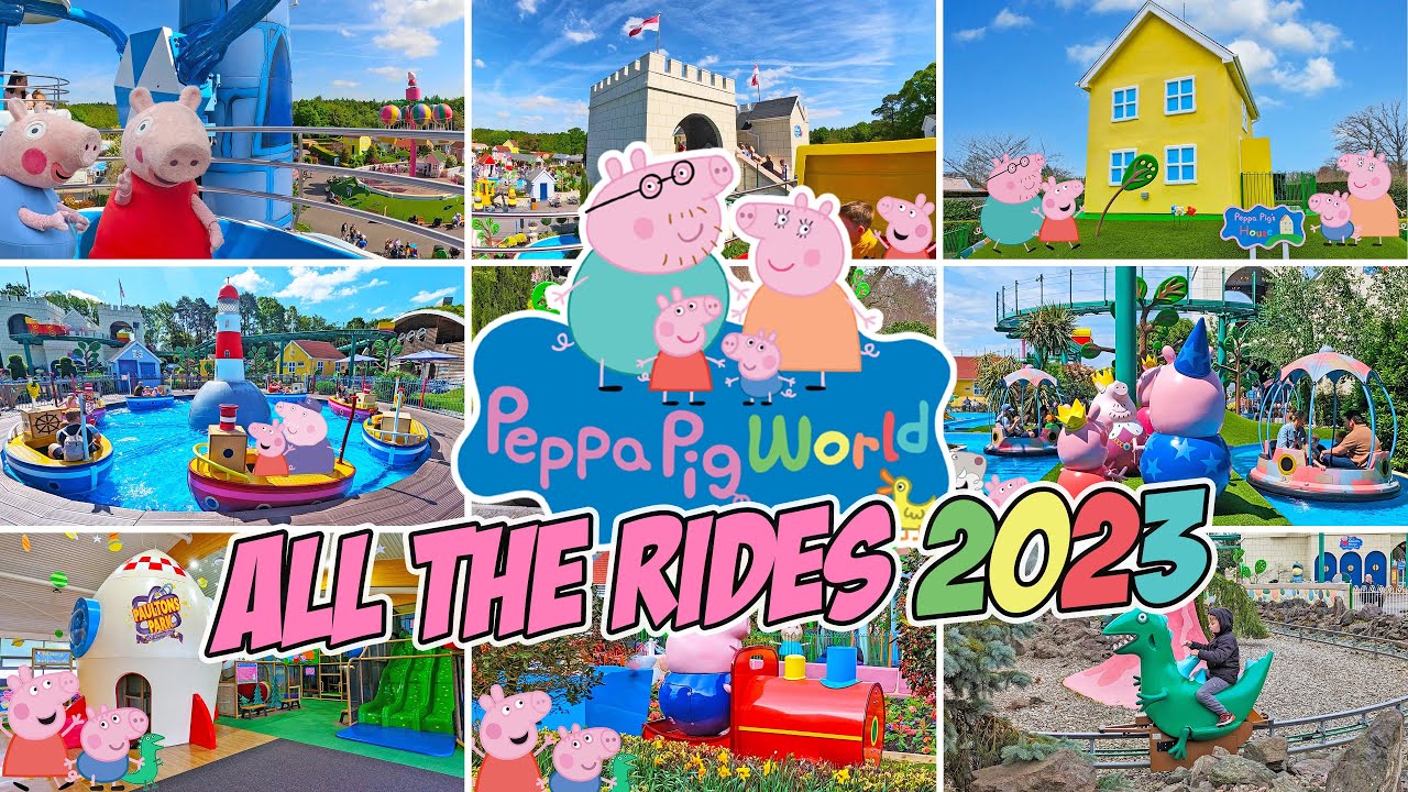 PEPPA PIG WORLD All the Rides (2023) [4K]