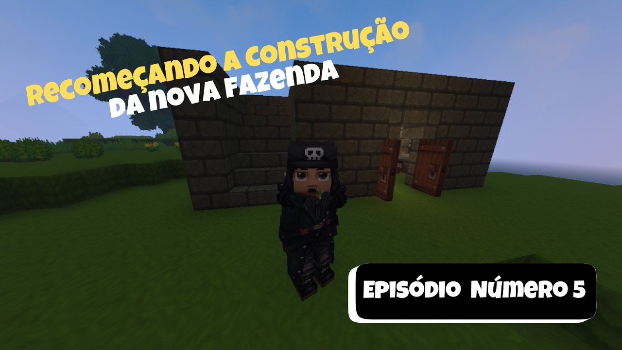 RECOMEÇACDO A NOVA construção no hytale