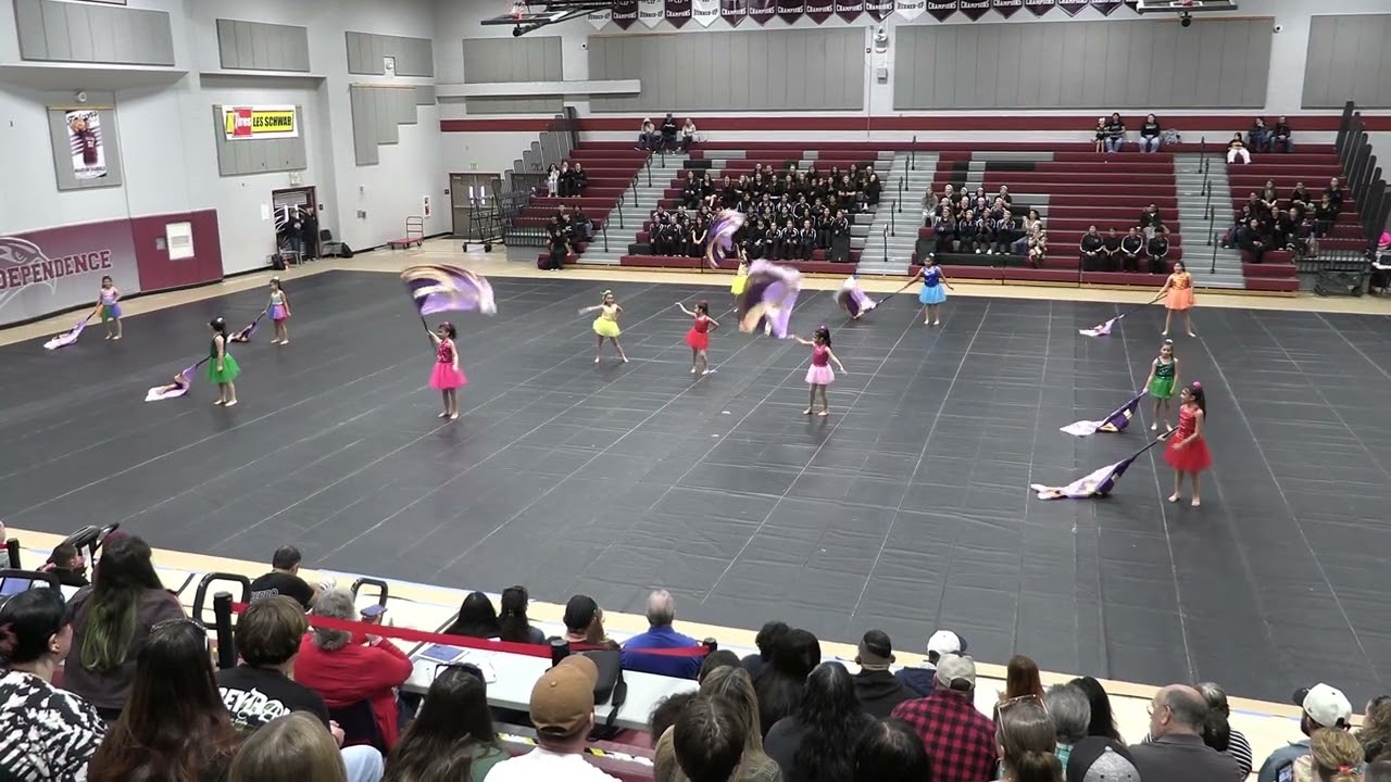 Зимняя группа поддержки Richgrove Winter Guard 2026 в P.P.A.A.C.C. 14.02.2026
