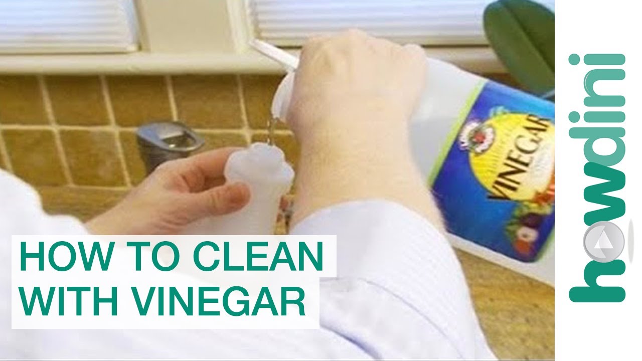 How to clean with vinegar