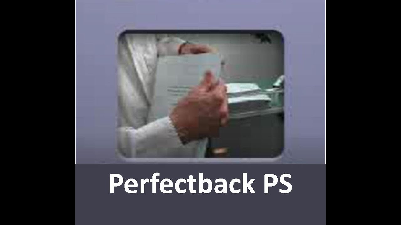 Fastback Perfectback PS Strip Pressure Sensitive Tutorial Video