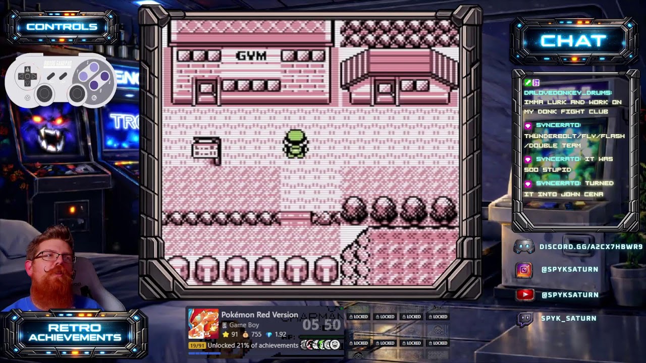 Retro Achievements - Pokemon Red - Hunting Glitches While We Achieve!