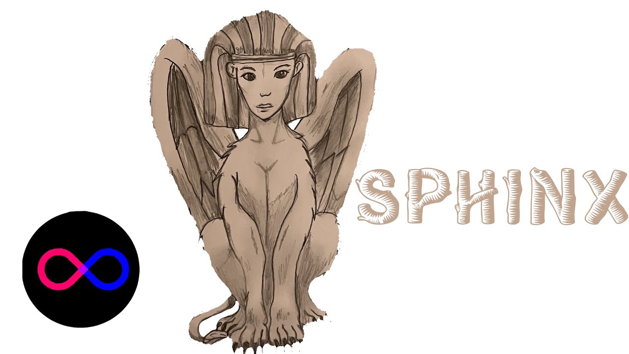 Tuto Dessin Pour Débutant ! Comment Dessiner Un Sphinx Facilement
