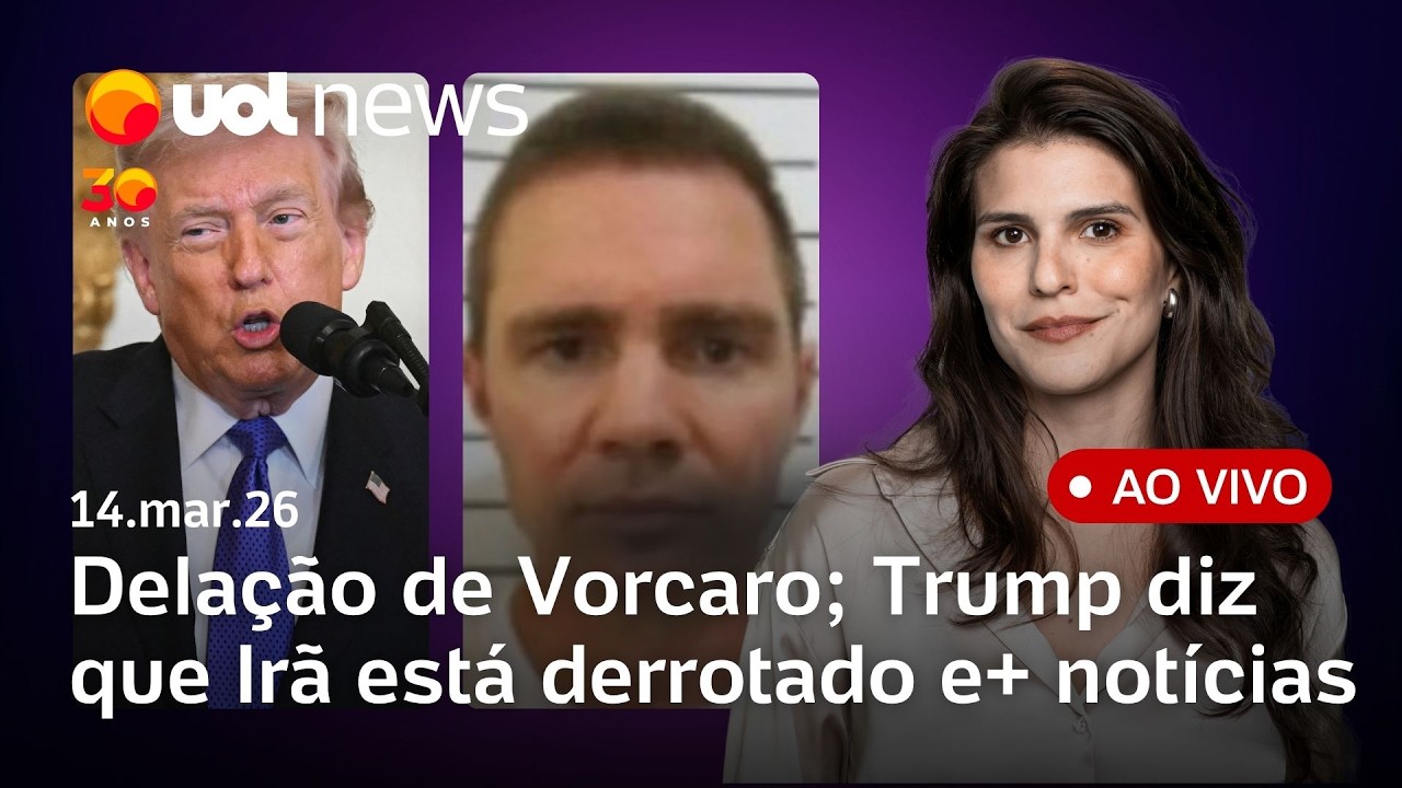 Vorcaro troca de advogado e abre espaço para delação; Trump diz que Irã está derrotado e + notícias