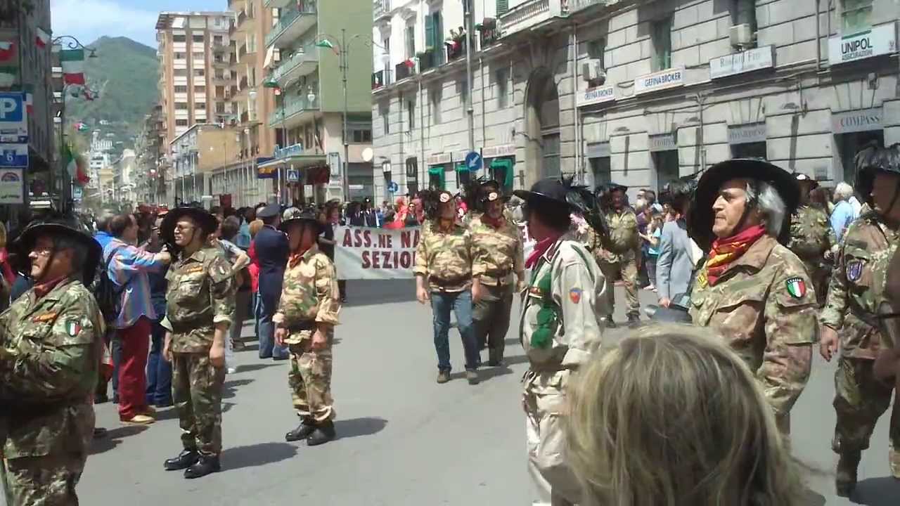 61Raduno Nazionale Bersaglieri a Salerno 19/05/13