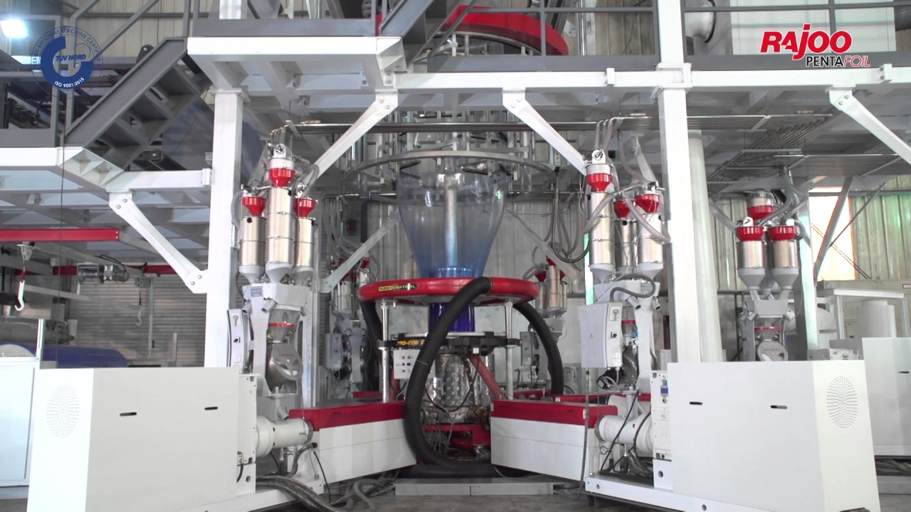 Pentafoil | 5 Layer Blown Film Line | RECF 2560 90 2400 IBC A | Rajoo Engineers Ltd.