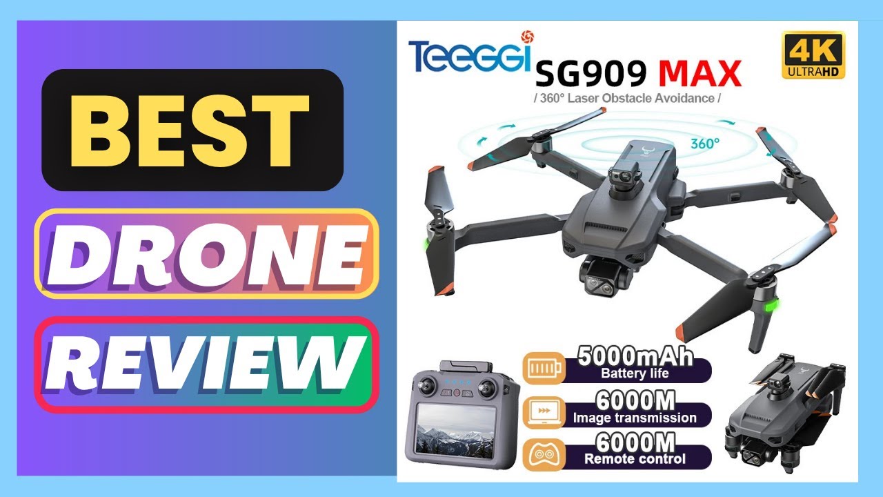 Best ZLL SG909 MAX GPS Drone With 4K Camera 6KM Touch