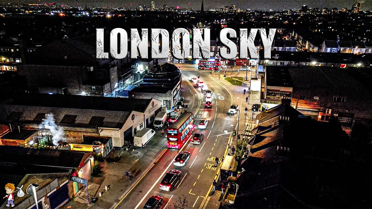 NIGHT LONDON SKY 4K