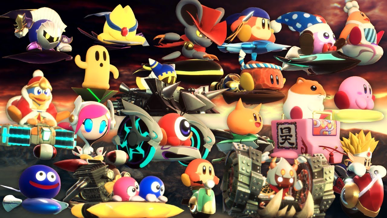 Kirby Air Riders – All 20 Character Endings (Story Mode)