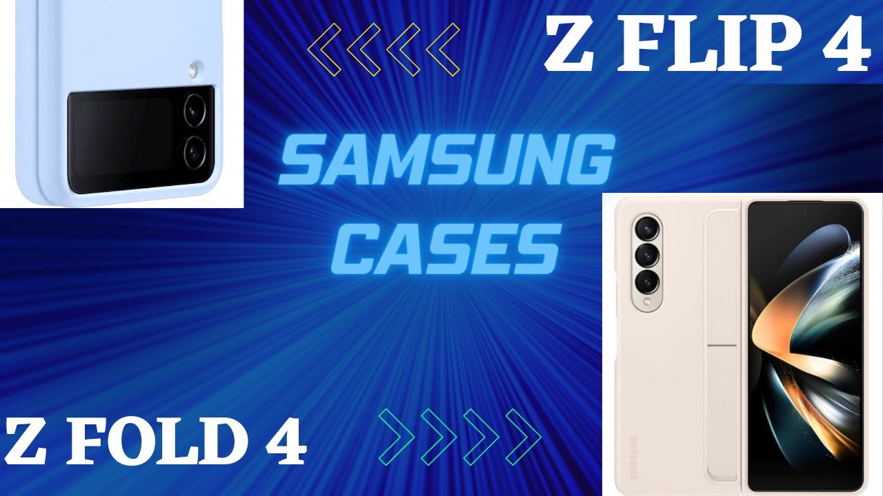 Samsung Covers for Galaxy Z Fold 4 and Galaxy Z Flip 4