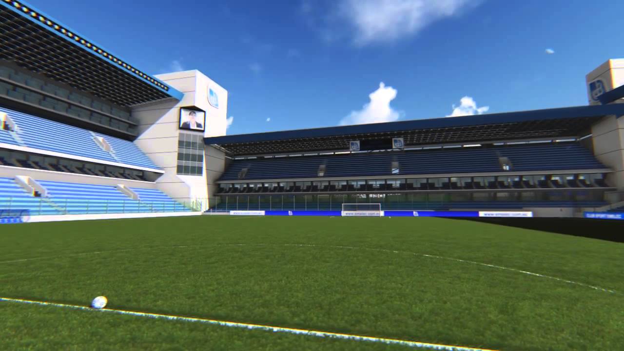 El diseño final del estadio de Emelec, el Arena Banco del Pacífico.