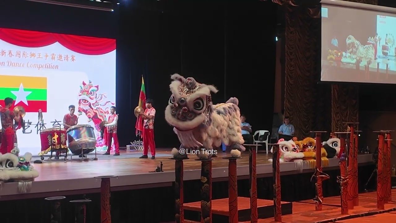 [4K]  Team Myanmar-缅甸封艺体育会 at SG Chinatown Lion Dance Competition on 8 Feb 2026