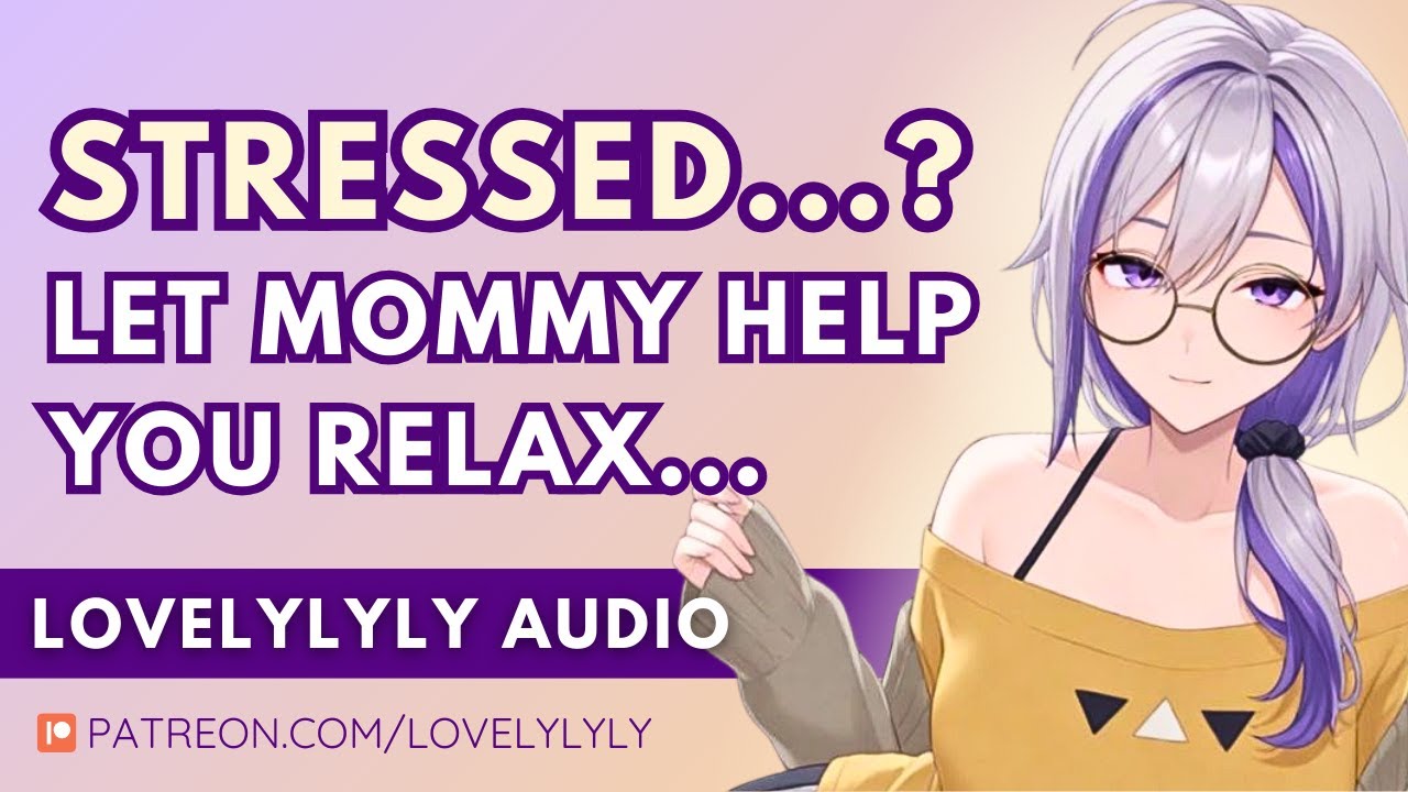 ASMR - Stressed..? Let Mommy Calm You Down.. F4A | I Love You | English/Flemish | Sleep AID