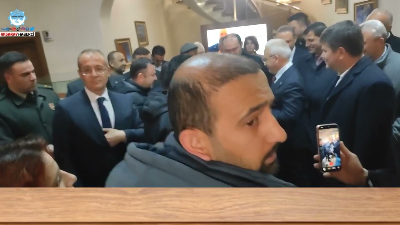 Vali Mehmet Ali Kumbuzoğlu Aksaray’a Veda Etti