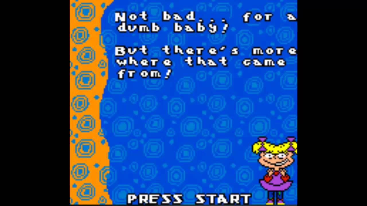 Lets Play Rugrats in Paris (GBC) - 1 - Rocket-Plane