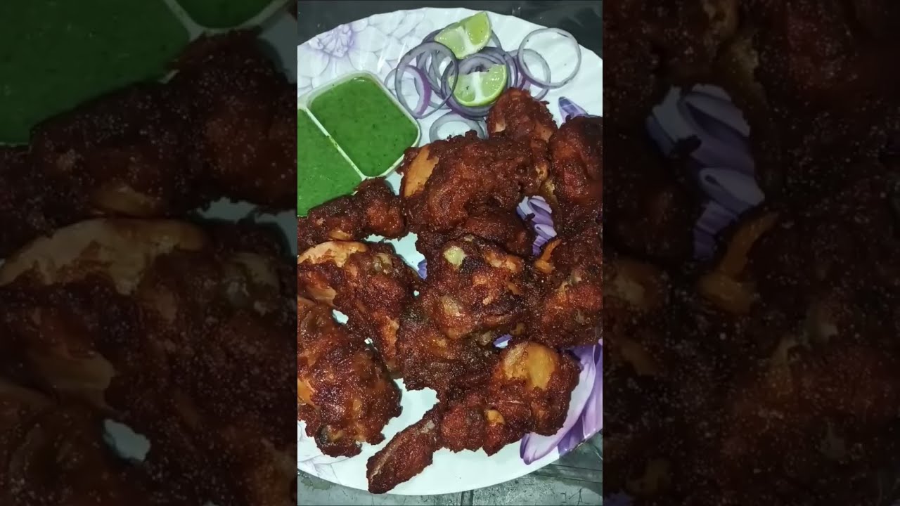 Delicious and crispy fried chicken#food #recipe #cooking with me# 