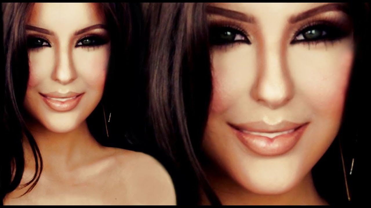Kim Kardashian  make up tutorial by Anastasiya Shpagina
