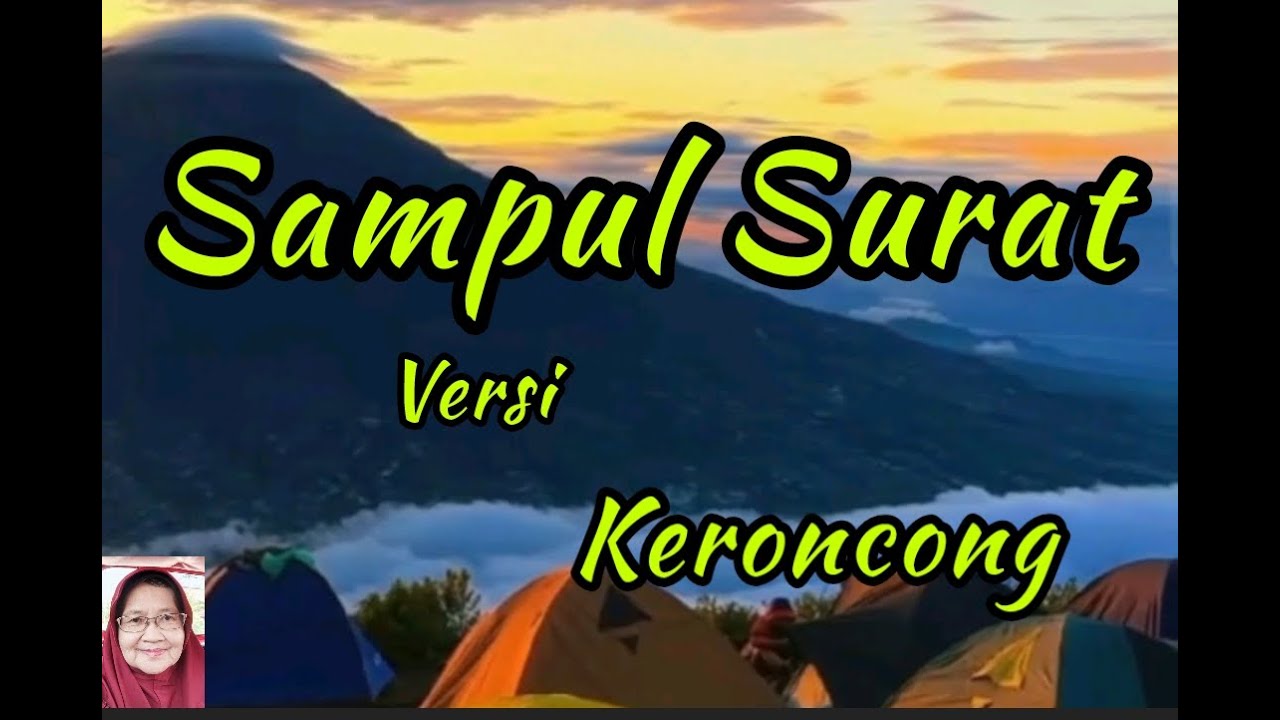 Sampul Surat - versi Keroncong - nenek Maspiani cover